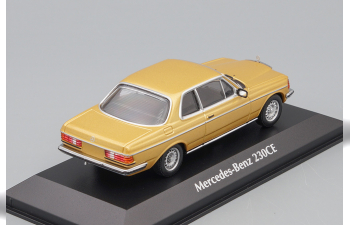 MERCEDES W123 230CE 1976 GOLD METALLIC