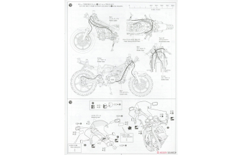 Сборная модель Honda NSR250R MC18 '89