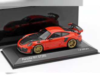 PORSCHE 911 (991.2) GT2RS 2018, orange