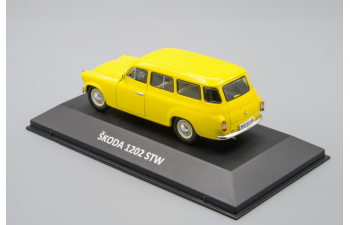 SKODA 1202 STW (1964), yellow