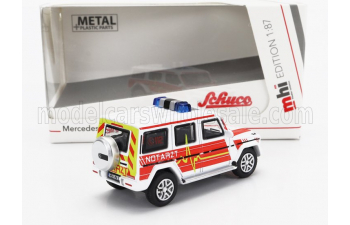 MERCEDES-BENZ G-class Notarzt Police (1995), White Red