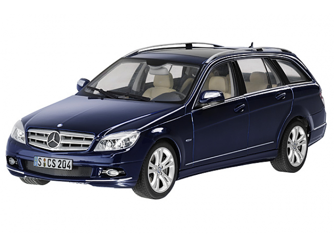 MERCEDES-BENZ C-Klasse T-Modell Avantgarde S204 (2007), blue tansanit