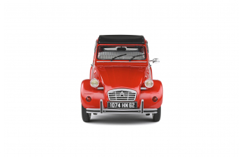 Citroen 2CV6 1982 red