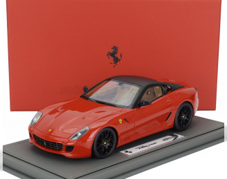FERRARI 599 Gtb Fiorano (2007) - F1 Gear Box - Cambio F1 - Con Vetrina - With Showcase, Rosso Corsa - Red Black