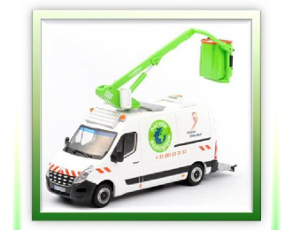 Renault Master Avec Nacelle Ecologique France Elevateur, white