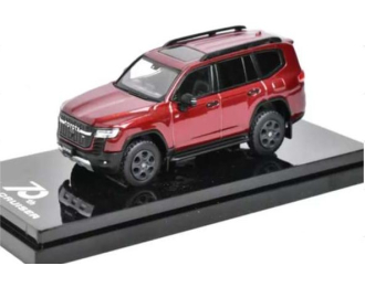 TOYOTA Land Cruiser (JA300W) ZX, red