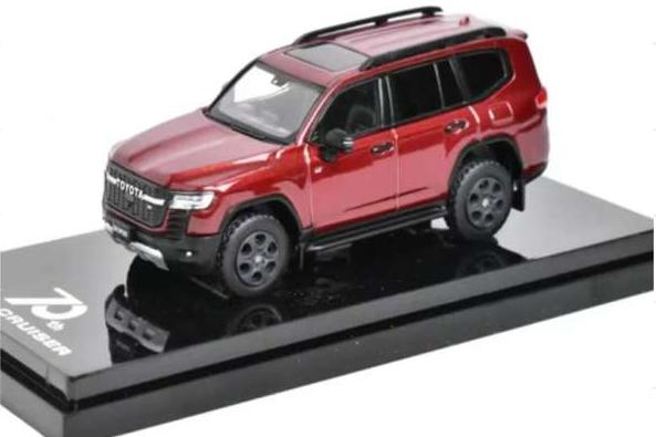 TOYOTA Land Cruiser (JA300W) ZX, red