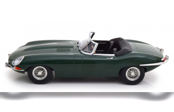 JAGUAR E-Type Cabrio Series I (1961) руль слева, зеленый (British Racing Green)