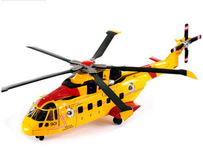 AgustaWestland AW101 (Canada) rescue, yellow / red