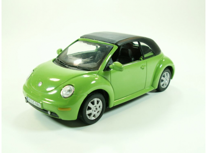 VOLKSWAGEN New Beetle Cabriolet (закр.мягк.верх), 250ND 1:43, зеленый