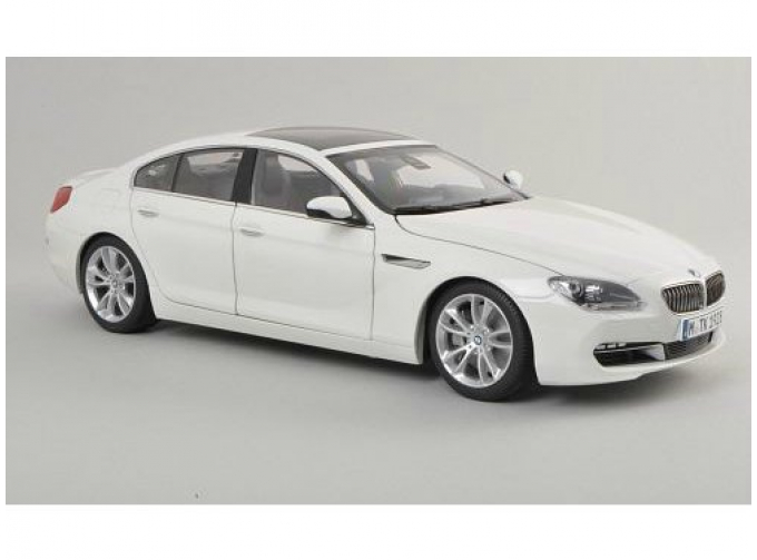 BMW 650i Gran Coupe (F06) 2012, White