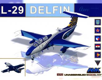 Сборная модель Самолёт L-29 Delfin