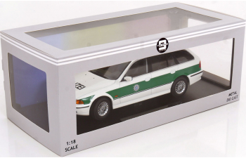 BMW 5-series (e39) Touring Sw Station Wagon Polizei (1998), White Green