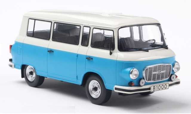 Barkas B 1000 Bus (1970), light blue/white