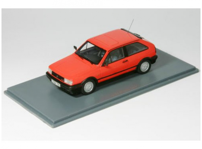 VOLKSWAGEN Polo II Coupe G40 1991, Light Red