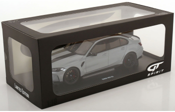 BMW M3 CS (2024), light grey-metallic