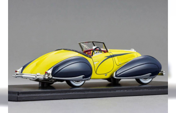 TALBOT Lago 150C Figoni Falaschi Roadster, yellow