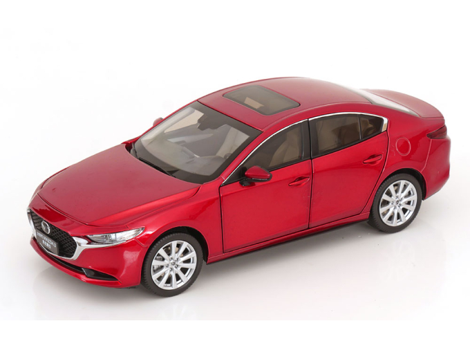 MAZDA 3 (2022), red metallic