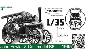 Сборная модель Fowler B6 (1905)