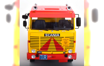 SCANIA LBT 141 (1976), gelb/rot