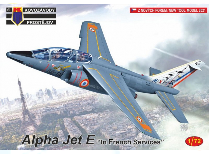 Сборная модель Alpha Jet E In French Services