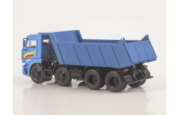 КАМАЗ 6540 самосвал, синий