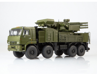 Камский грузовик 6560 ЗРПК 96К6 (Панцирь-С1), хаки