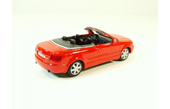 AUDI A4 Cabriolet, red