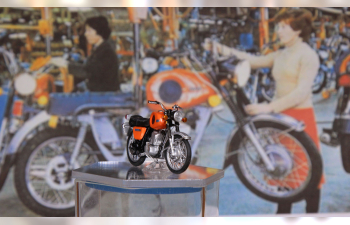 Планета-Спорт мотоцикл (оранжевый)