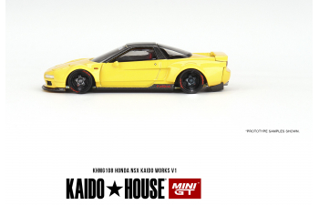 HONDA NSX "Kaido WORKS" V1, yellow