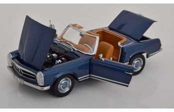 MERCEDES-BENZ 230 SL Pagode with removable Softtop (1963), blue-metallic