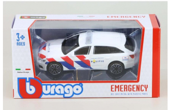 AUDI A6 Avant (2019) Police, white