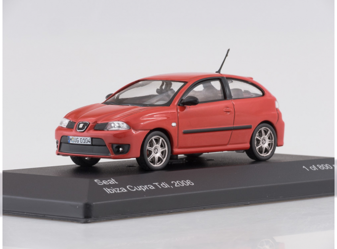 SEAT Ibiza Cupra TDi (2006), red