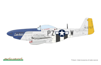 Сборная модель американский истребитель P-51D-5 Mustang (Weekend)
