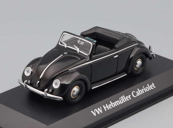 VOLKSWAGEN Hebmüller Cabriolet (1950), black