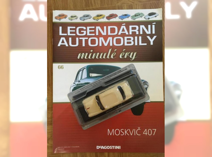 МОСКВИЧ 407, Legendarni automobily minule ery 66