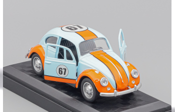 VOLKSWAGEN Beetle Classical (1967), light blue / orange