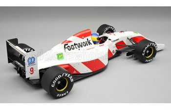 Footwork F1 FA13 Mugen HONDA №9 Monaco GP (with pilot figure) (1992) Michele Alboreto
