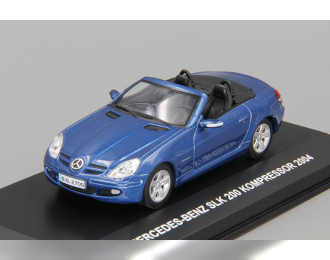 MERCEDES-BENZ SLK 200 Kompressor (2004), blue
