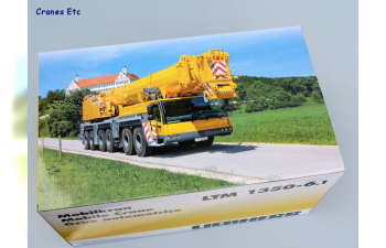 LIEBHERR LTM 1350-6.1 Mobile Crane, yellow