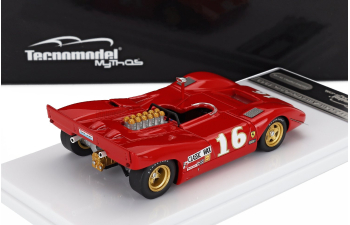 FERRARI 612 Can-am №16 3rd Mid-ohio (1969) Chris Amon, Red