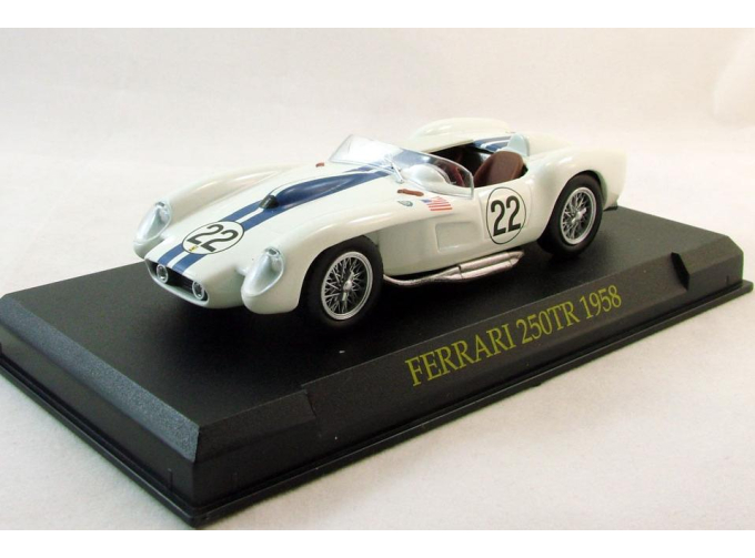FERRARI 250 TR Testarossa Nart #22 (1958), Ferrari Collection 52, white