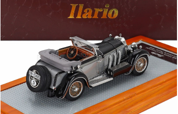 MERCEDES BENZ 720ss Sn35340 Karosserie Papler Sport Cabriolet Open 1932, Silver Black