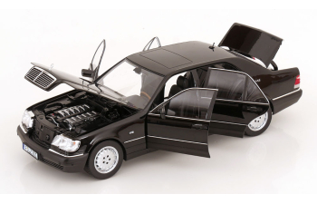 MERCEDES-BENZ S600 (W140) (1997), Obsidian Black Metallic