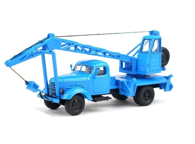FAW Jiefang CA10 Truck Crane, blue