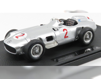 MERCEDES-BENZ F1 W196 №2 Argentina Gp Juan Manuel Fangio (1955) World Champion, Silver