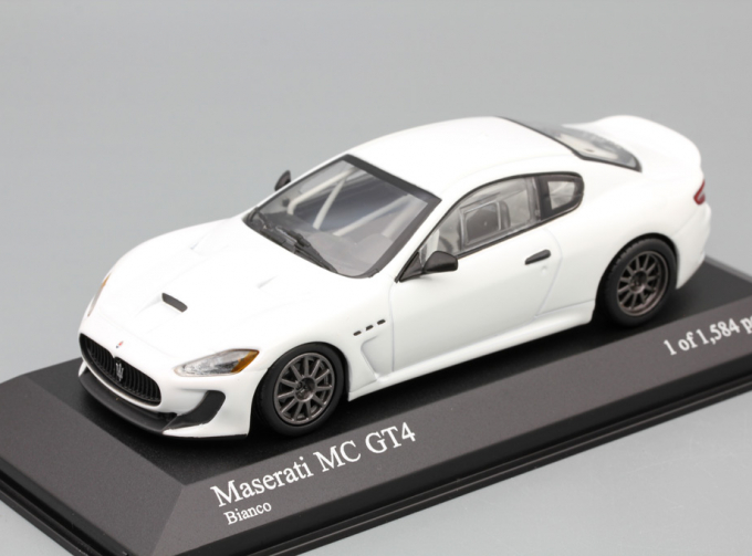 MASERATI GranTurismo MC GT4 Coupe (2010), white