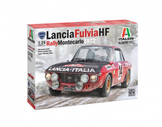 Сборная модель LANCIA Fulvia Hf 1600 Coupe №14 Winner Rally Montecarlo (1972) Sandro Munari - Mario Mannucci