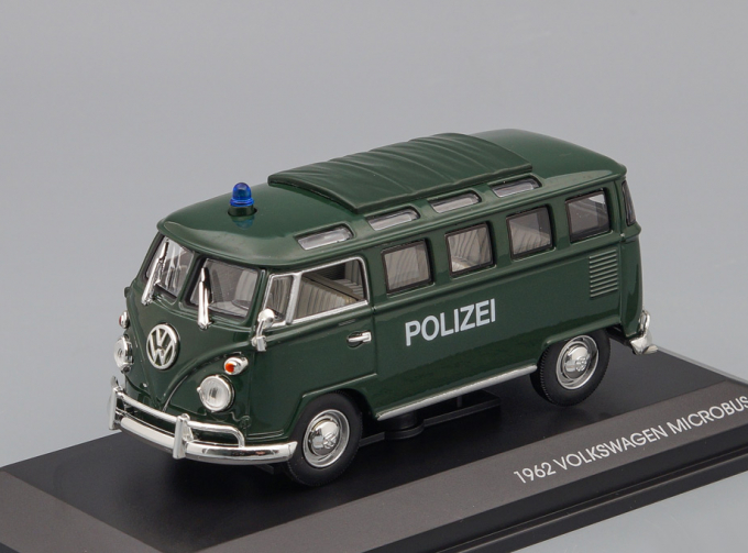 VOLKSWAGEN Microbus Polizei (1962), dark green