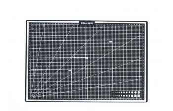 Коврик для резки Глубокий чёрный, формат А3, 5 слоёв